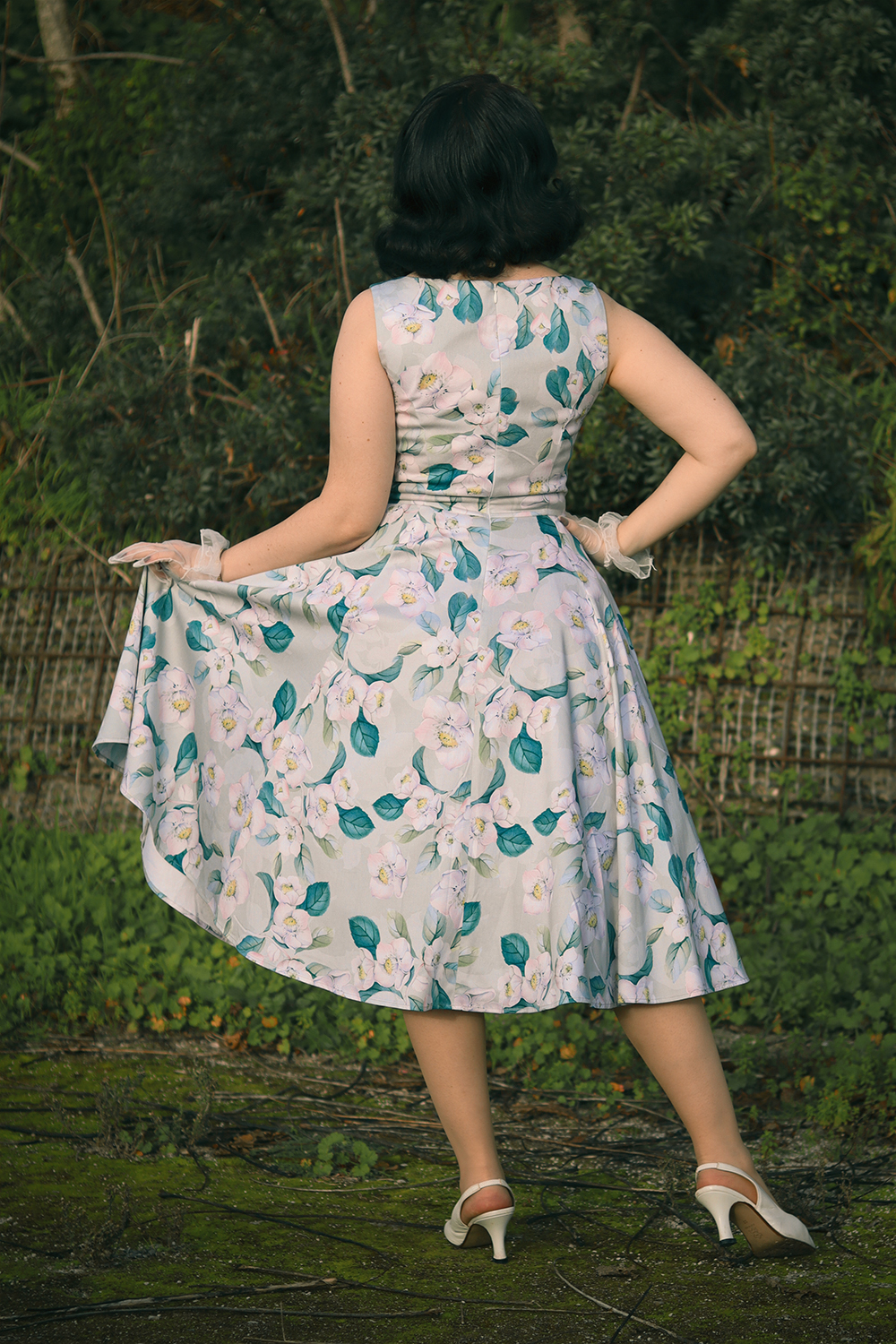 Rey Floral Swing Dress